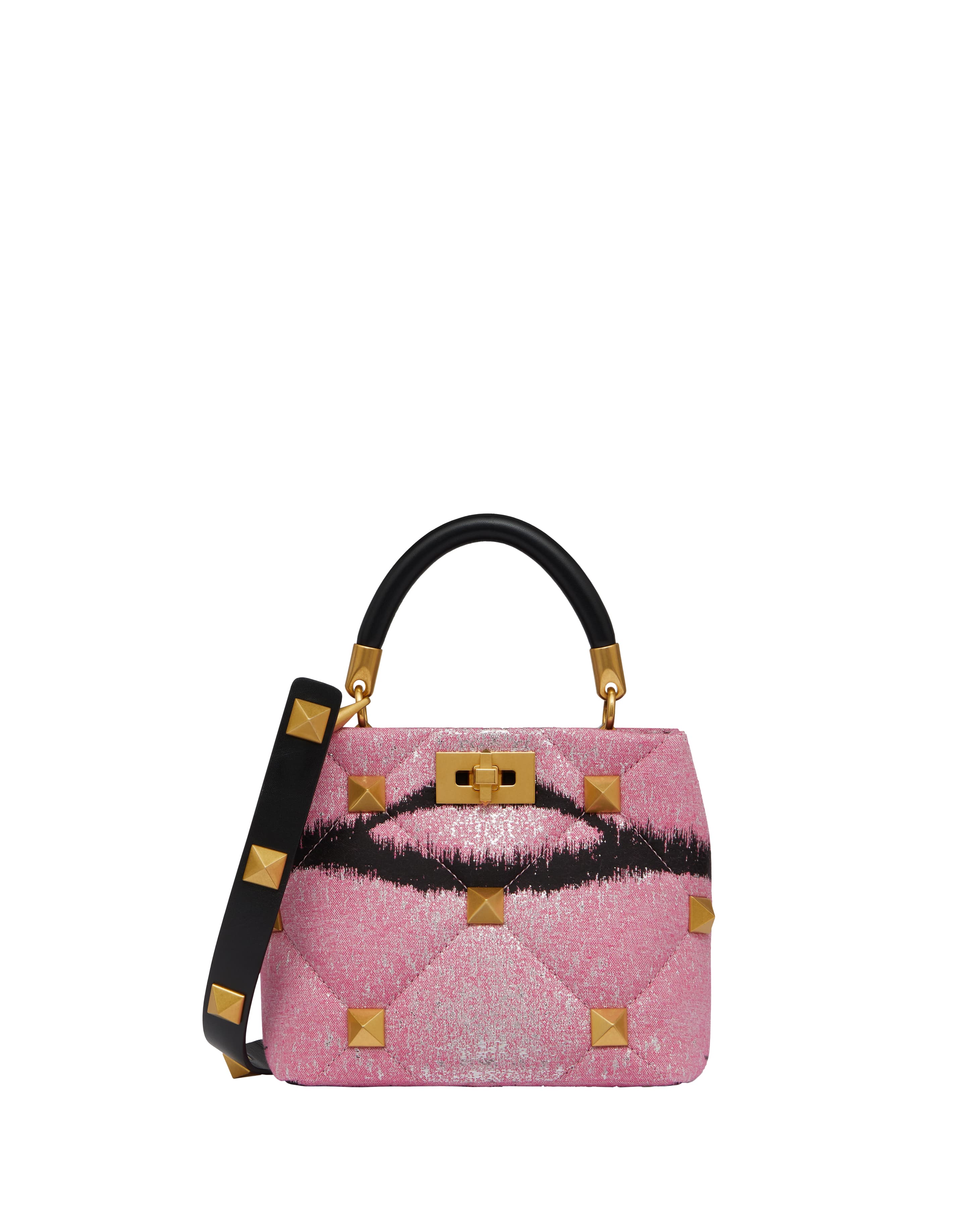 Valentino Garavani Tiger 1967 Roman Stud 虎紋提包 NT$90,500。(Valentino提供)