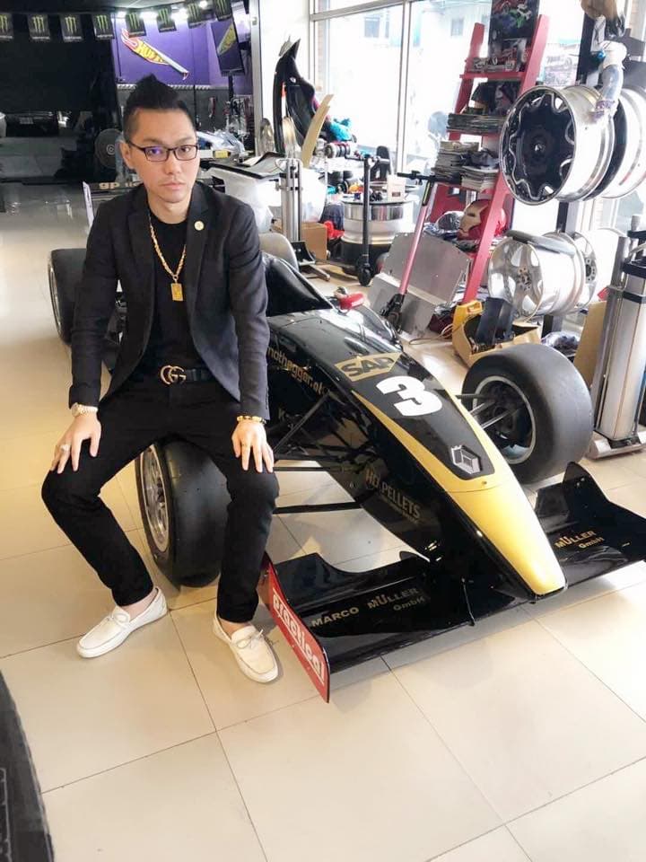 連千毅過去販售仿冒精品,背後不法利益驚人。(翻攝連千毅臉書)