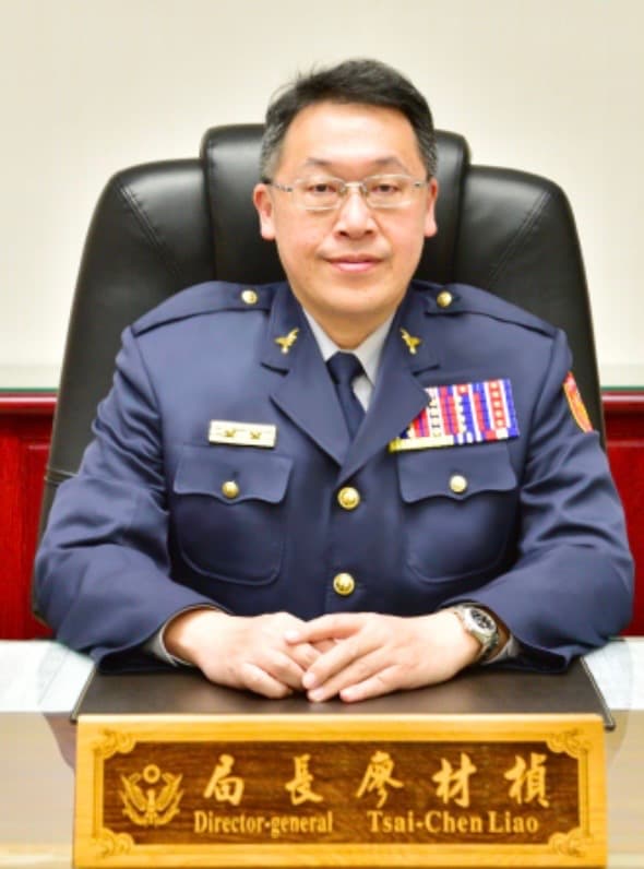 將接北市警督察長廖材楨。(翻攝宜蘭縣警局官網)