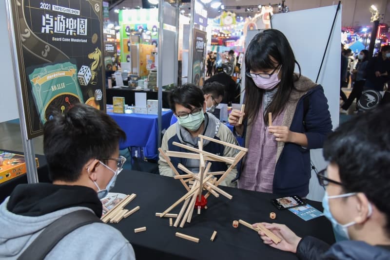 本屆台北國際電玩展桌遊樂園預計有23家桌遊廠商參展。(台北市電腦公會提供)