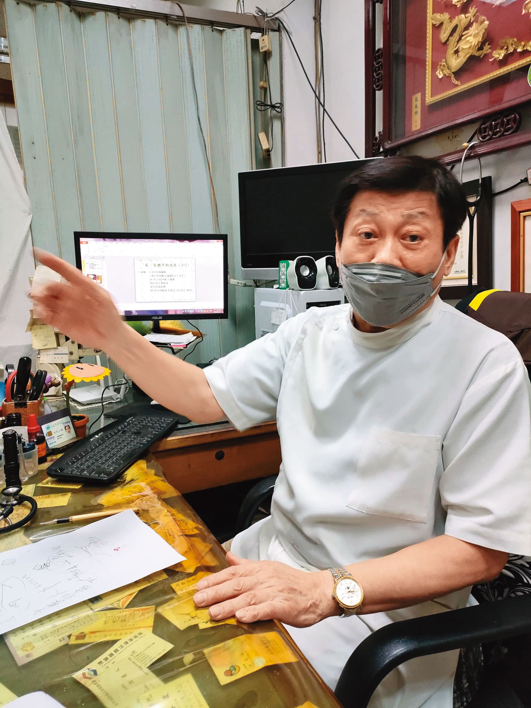 高大成看完卷證,認為疑點重重,最後靠科學證據,成功替死者申冤。(林慶祥攝)
