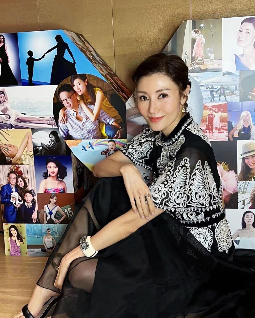 去年12月31日,李嘉欣還在IG分享美照,51歲的她與年輕時顏值幾乎沒有差別。(翻攝自李嘉欣IG)