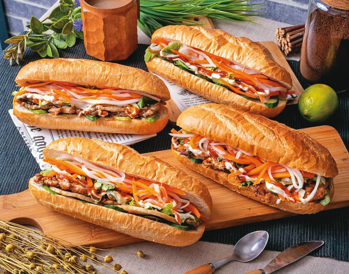  Le Banh Mi越法三明治不走傳統路線，較偏美式風格。（張立昂提供）