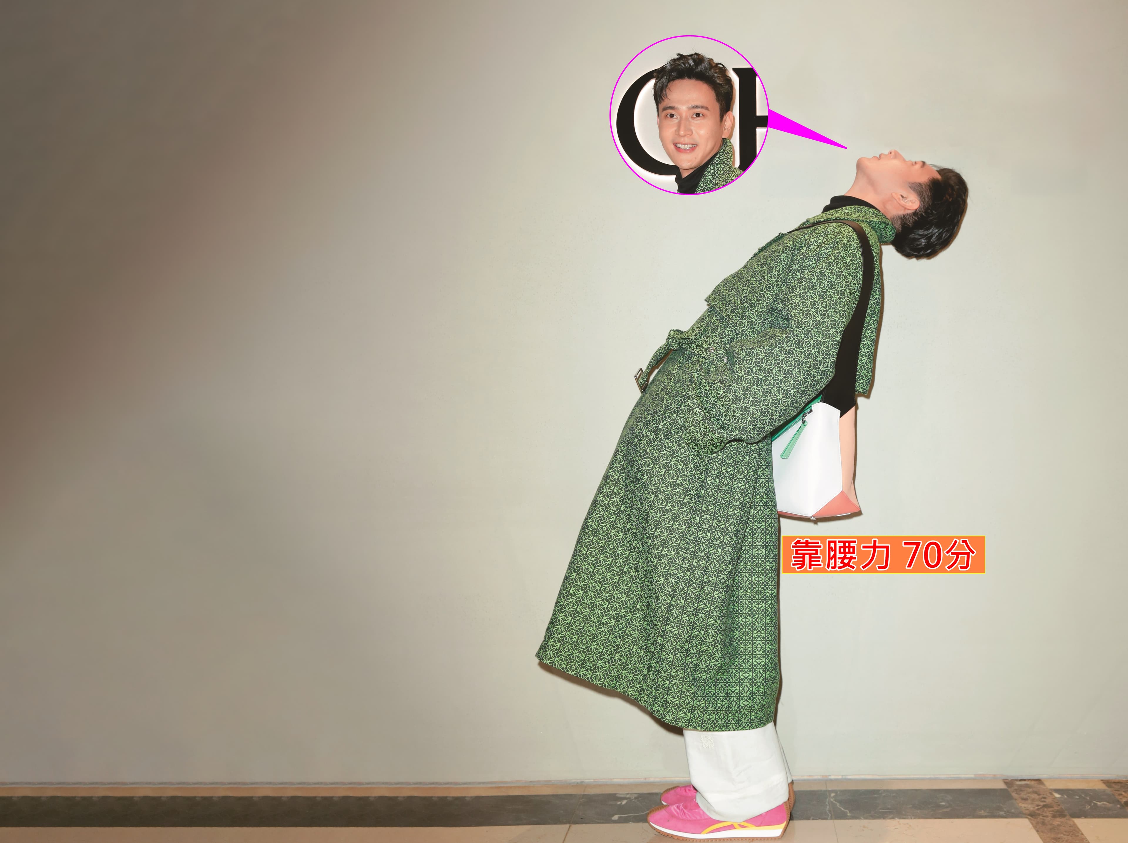 劉冠廷出席LOEWE台北信義新光三越A4店開幕,這腰力給過,小編幫女友孫可芳感到開心!(開心什麼呢?)