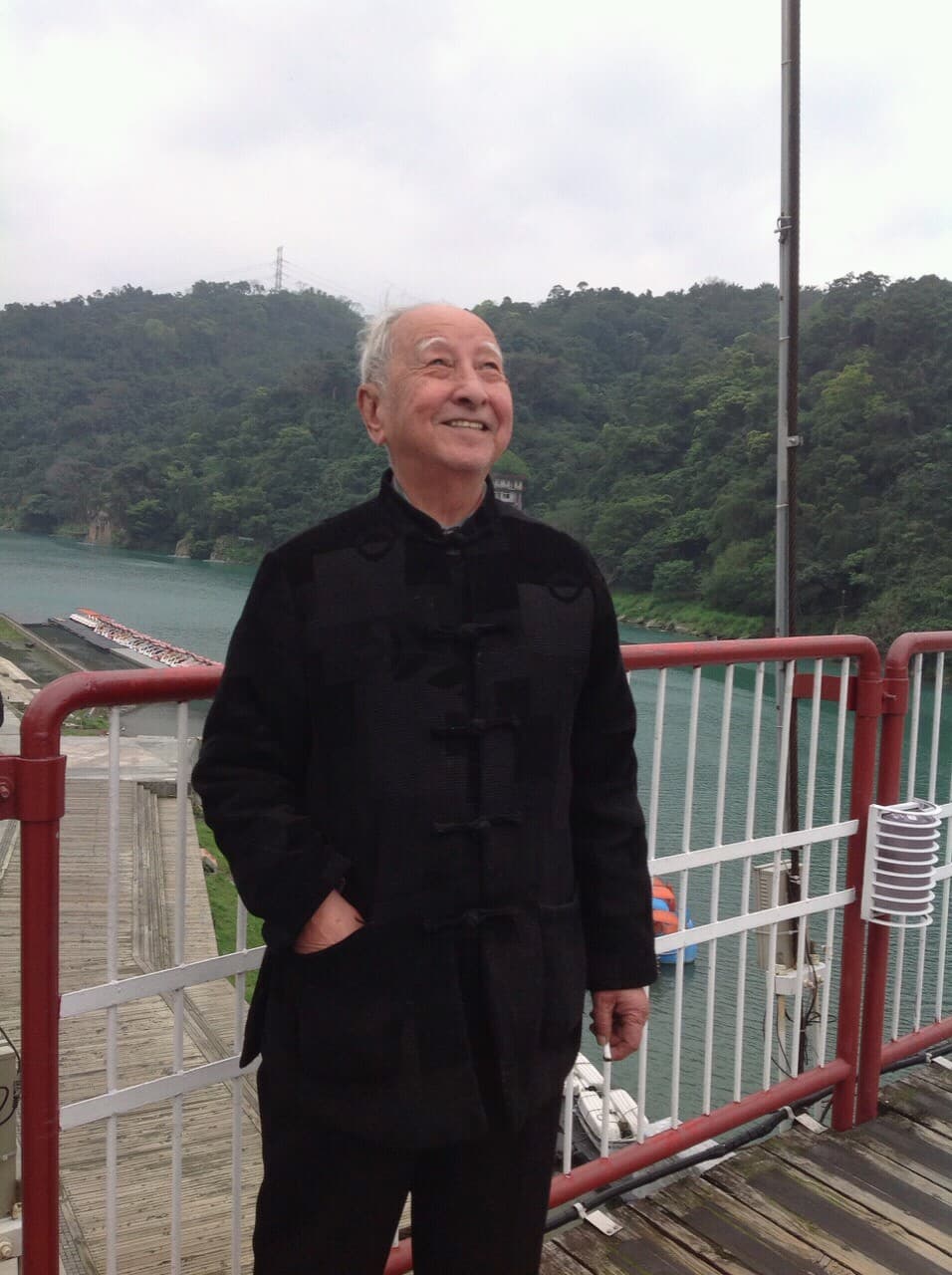 現年已88歲的司馬中原,身體依舊健朗。(翻攝司馬中原臉書)