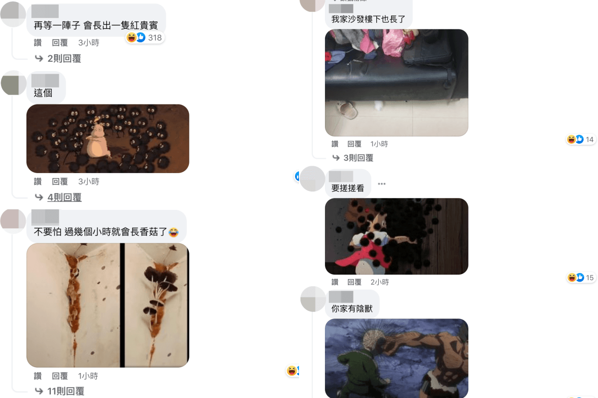 貼文引來一堆網友搞怪留言。(翻攝自爆料公社臉書)