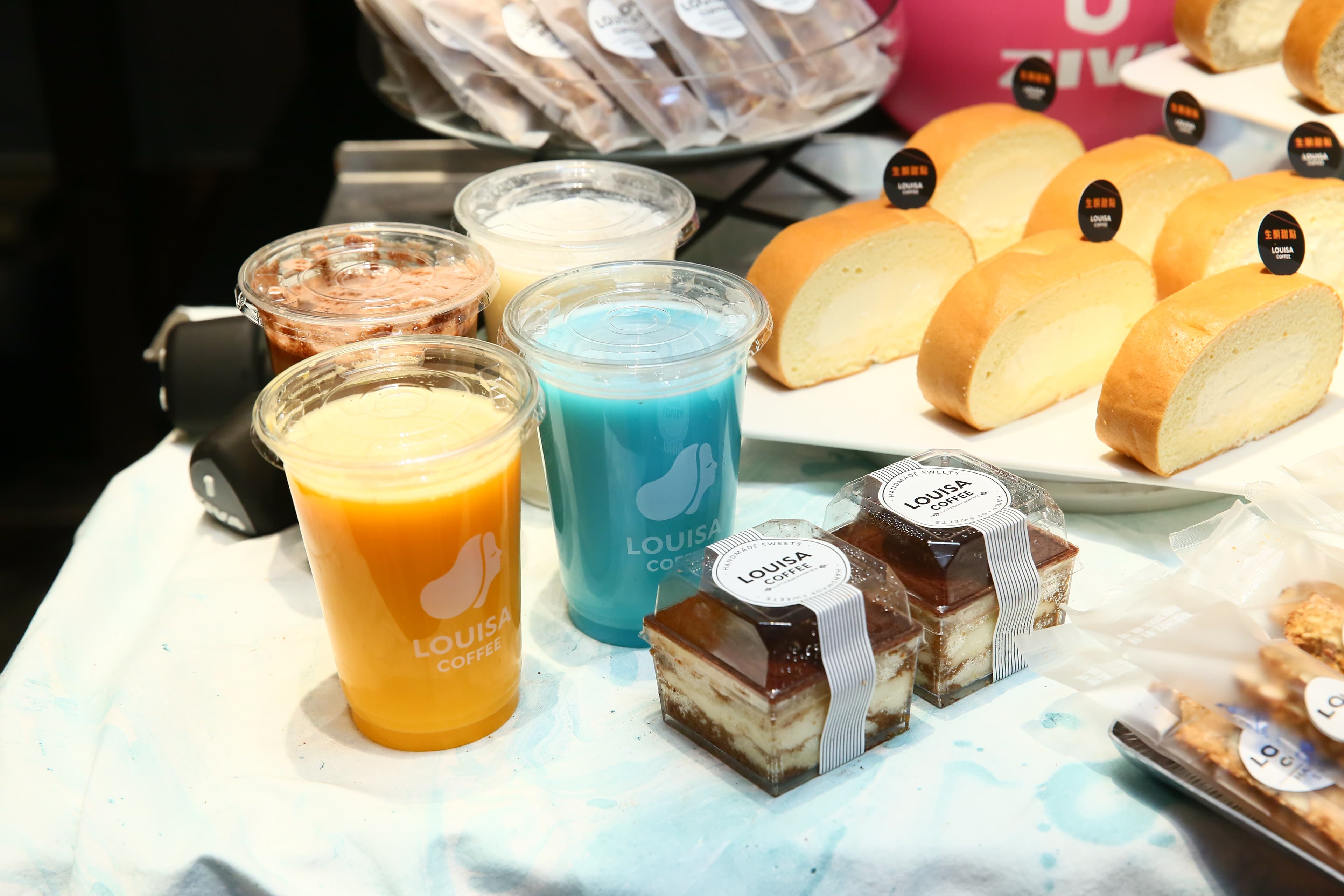 路易莎生活運動館因應健身房推出生酮甜點與高蛋白飲品,讓消費者運動前後都不用擔心飲食問題。