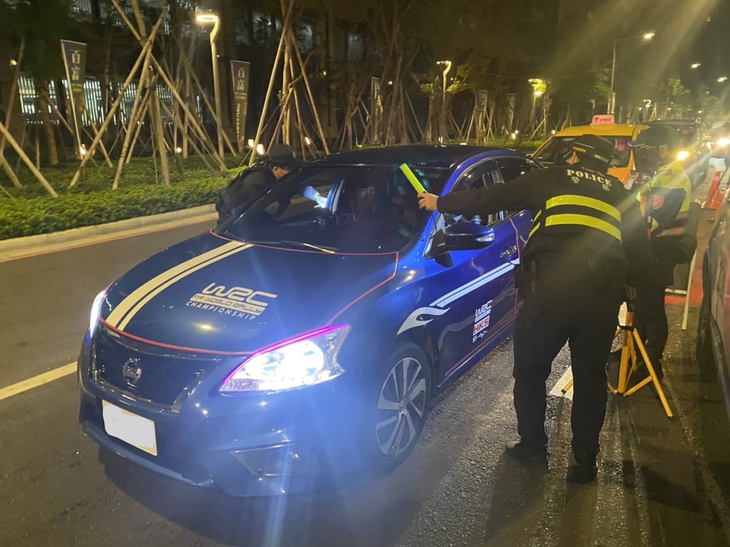 新北警方分析宿醉駕駛比例有升高趨勢。（警方提供）