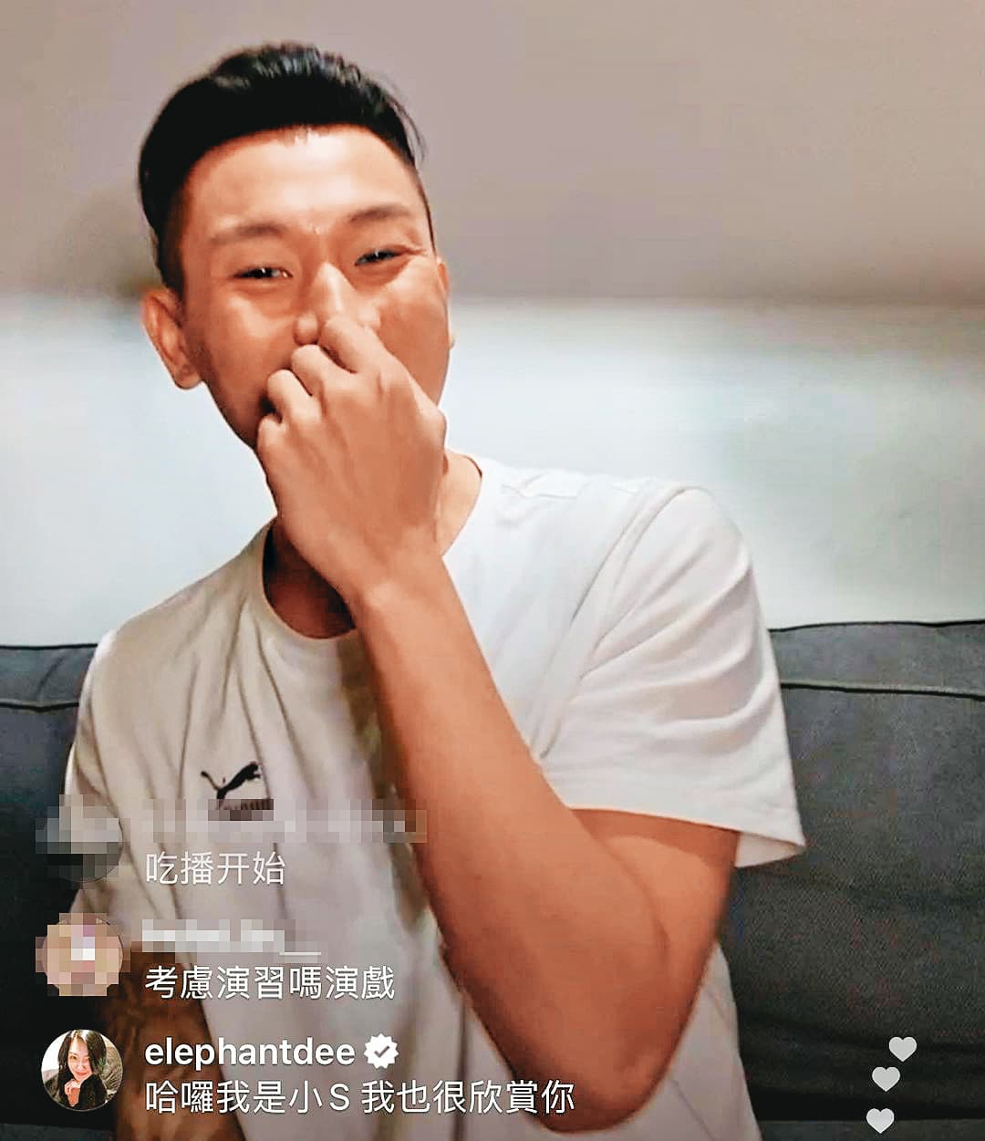 被譽為「行走費洛蒙」的瘦子開直播,吸引小S亂入,告白撩哥。