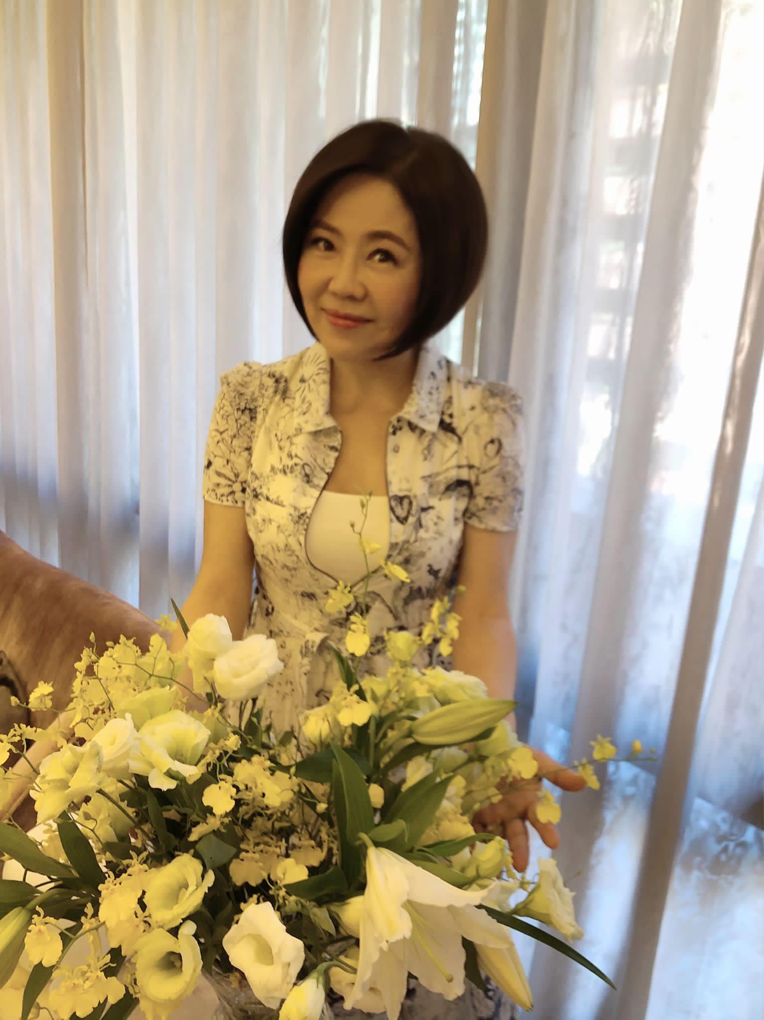 于美人在臉書發文紀念蔡頭。（翻攝自于美人臉書）