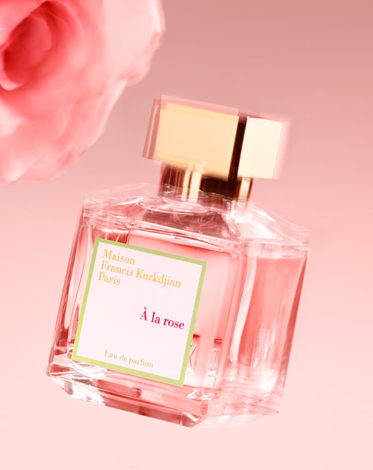 À la rose愛戀玫瑰淡香精。70ml NT$6,980 / 200ml NT$13,500 / 35ml NT$4,500(爵思國際提供)