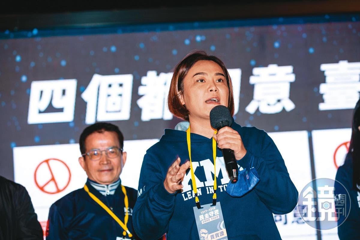 蔡其豪是金門立委陳玉珍（圖）的姊夫，他被檢舉在陳家家族企業承攬的工程兼職。（本刊資料照）