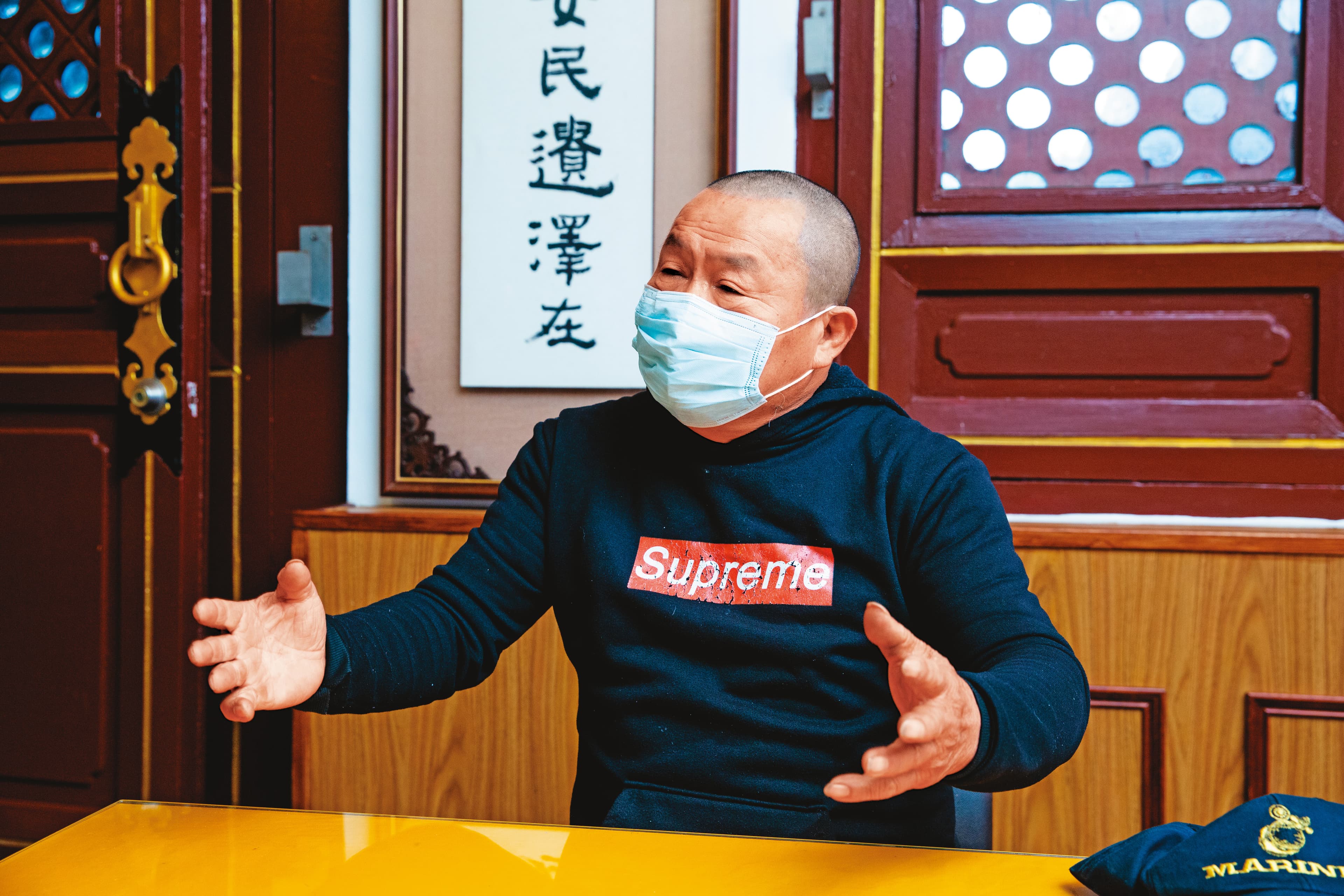 陳敬濬在警察公墓擔任管理員長達26年，遇過不少靈異事件。