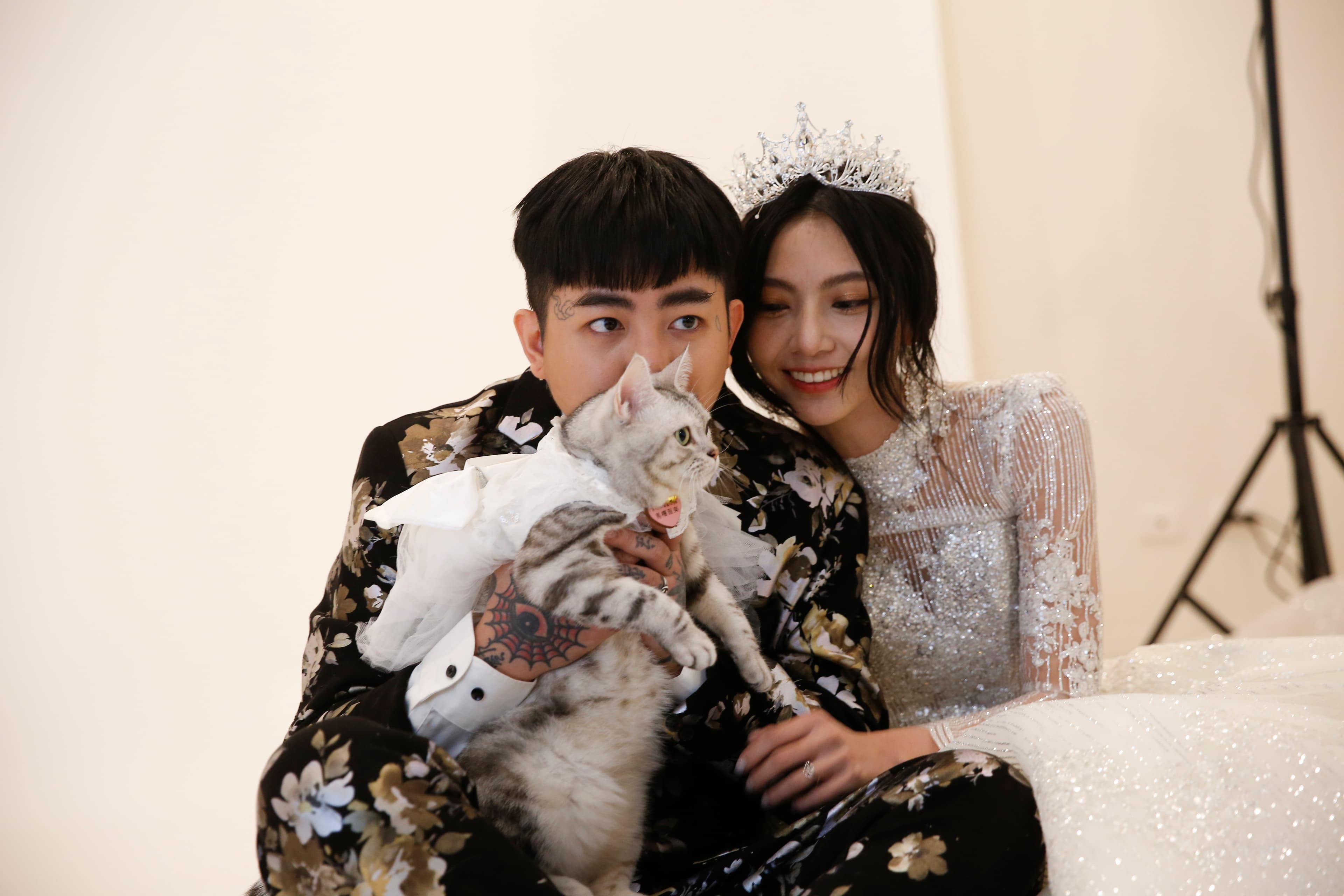 才結沒多久,莉婭與謝和弦就爆出婚變。(本刊資料照)
