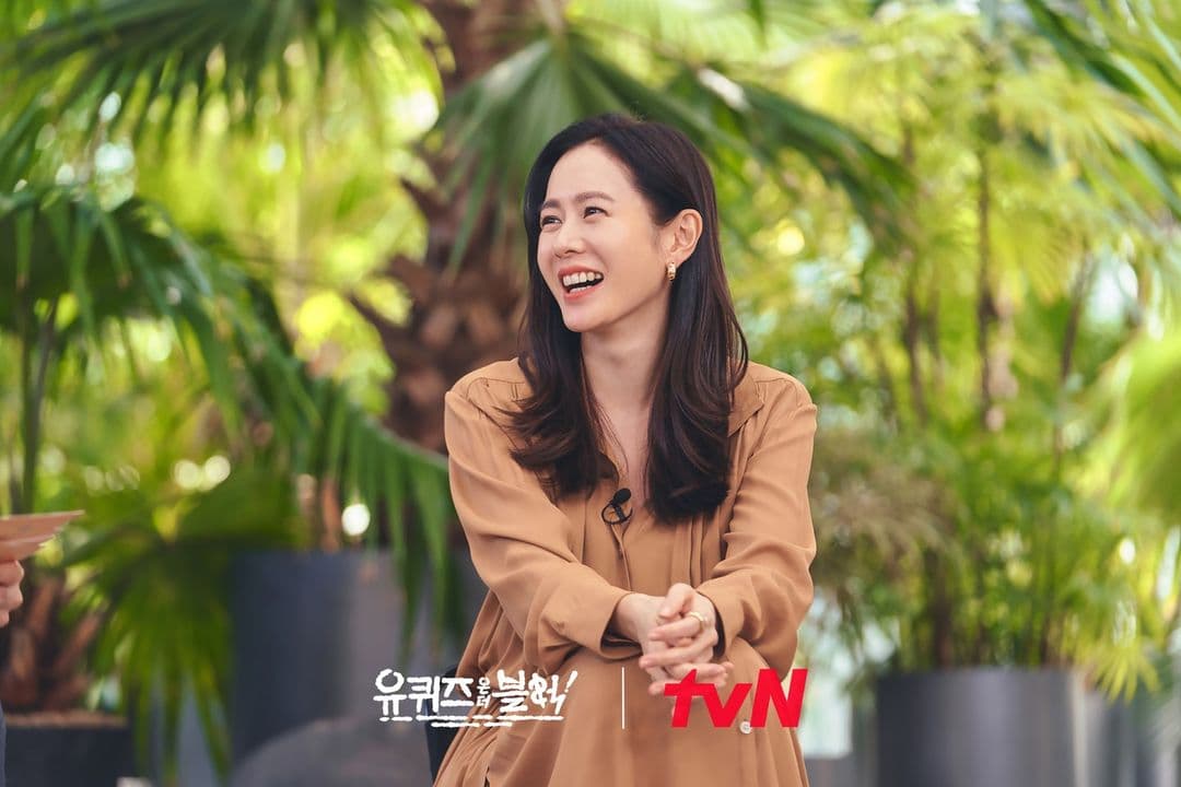 宣布婚訊後,孫藝真連上節目戴的戒指都成為網友關心重點。(翻攝tvN IG)