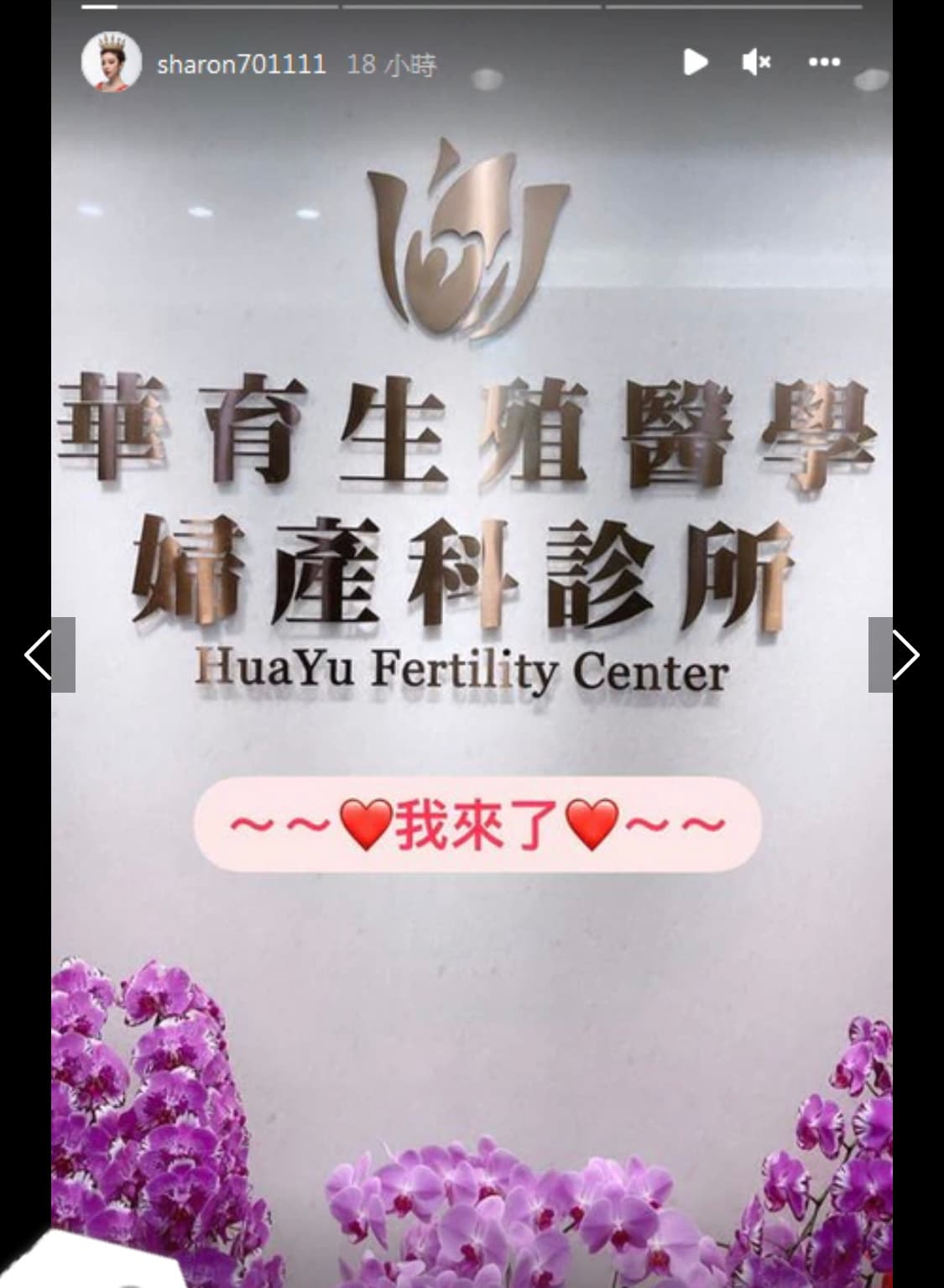 許維恩昨到婦產科打卡,疑是為懷孕做準備。(翻攝自許維恩IG)