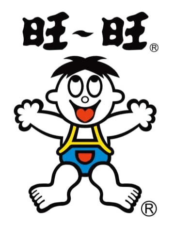旺旺公仔示範「阿嘿顏」。(誤)(翻攝自旺旺官網)