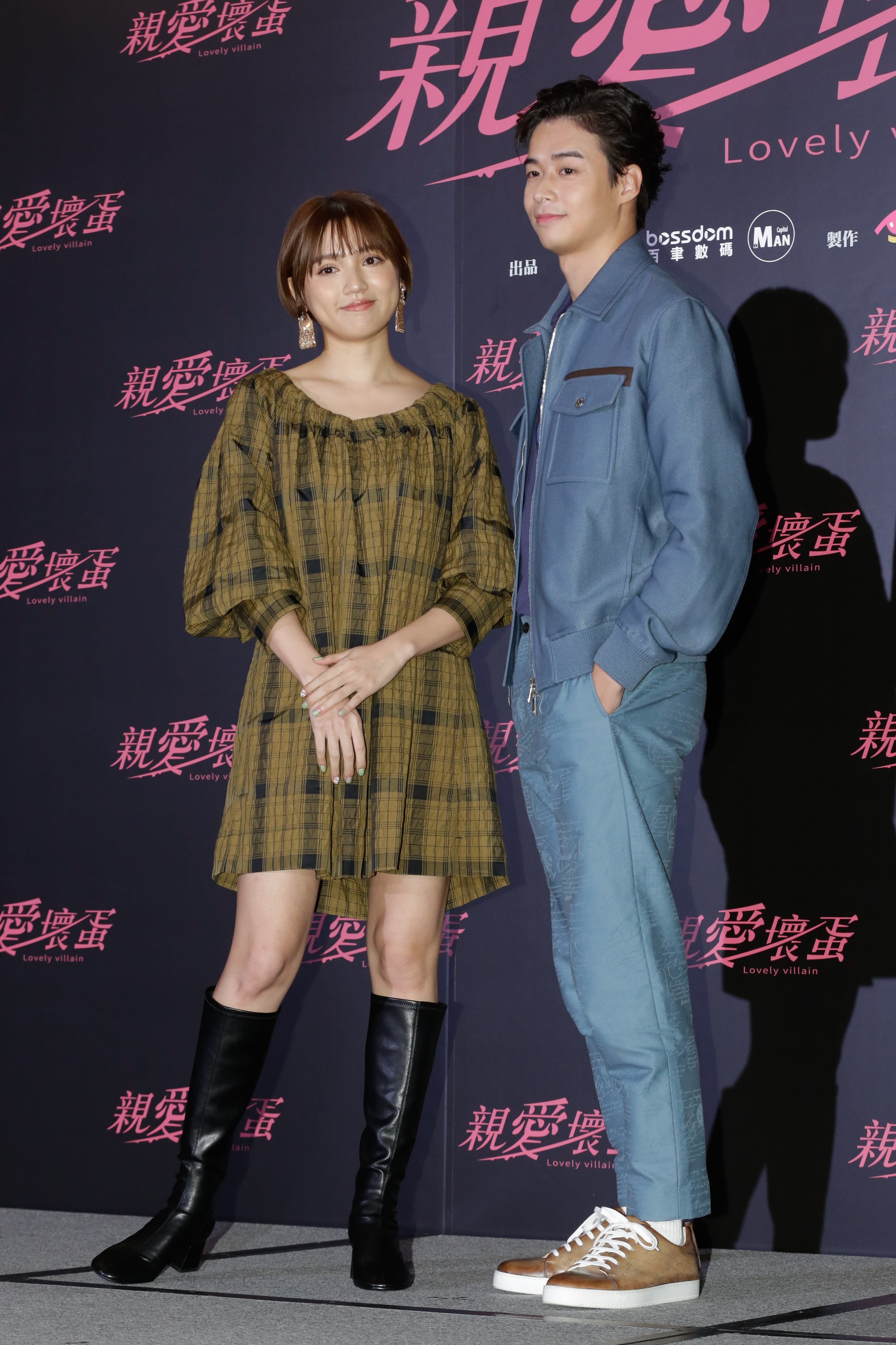 林敬倫（右）、Dora（左）加入劇組，感到相當緊張。