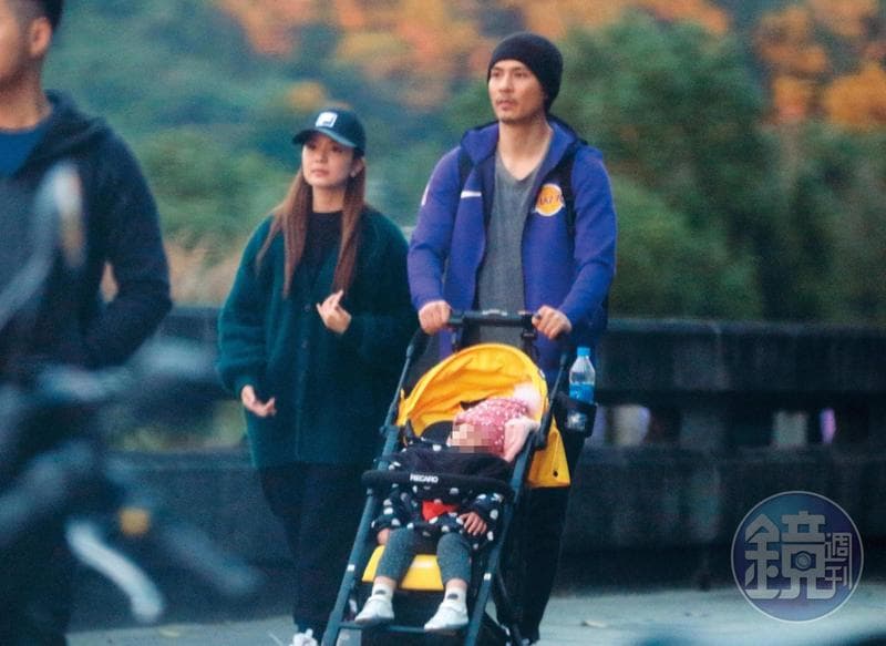 喻虹淵套牢周渝民,兩人2015年結婚,隔年喜獲千金。