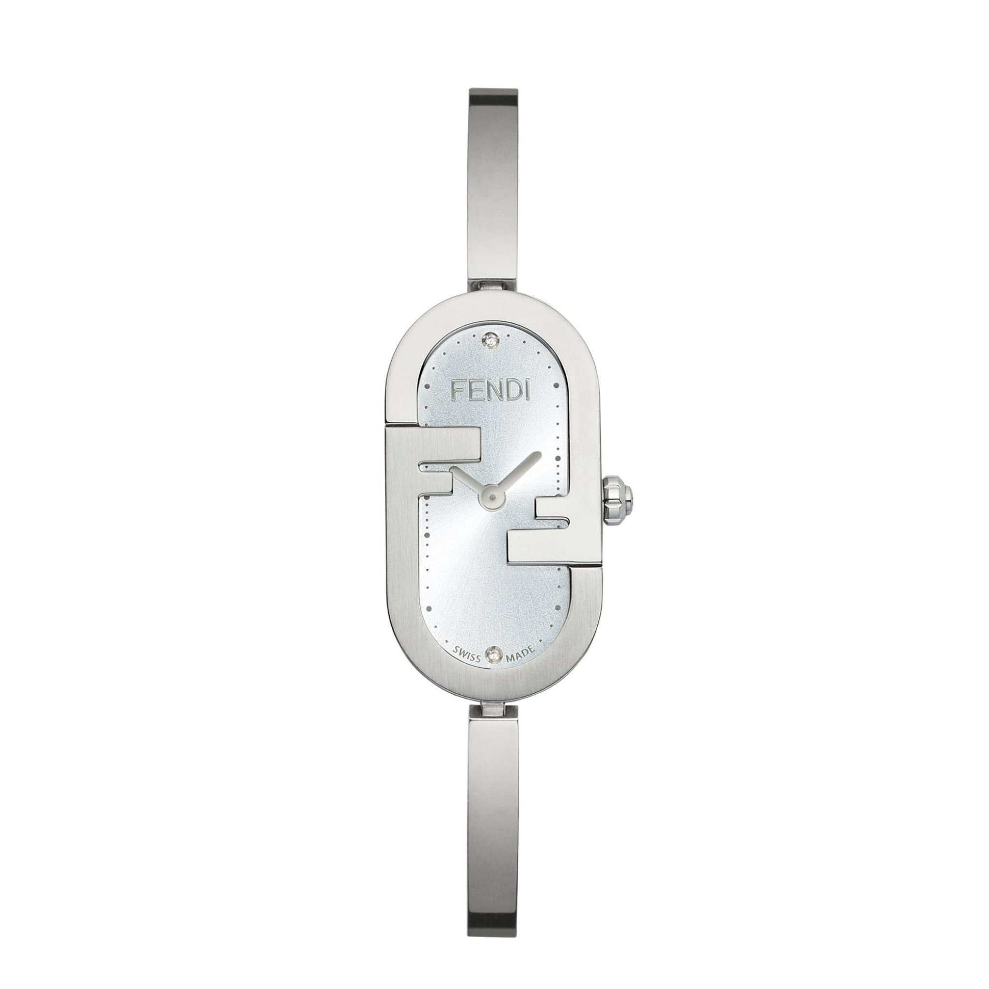 FENDI O' Lock系列FF LOGO腕錶。NT$44,500(FENDI提供)