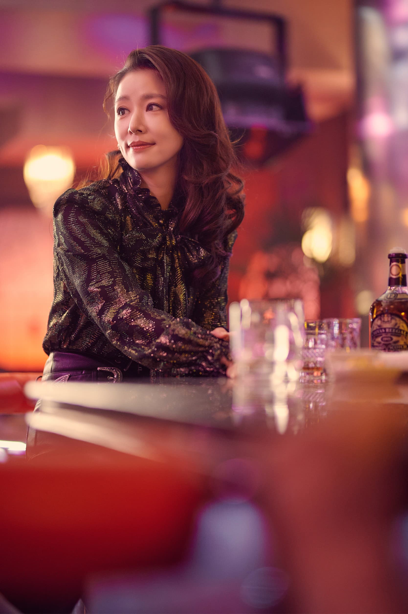《華燈初上》林心如飾演「Rose MAMA」,精湛演技深受觀眾喜愛。(Netflix、百聿數碼提供)