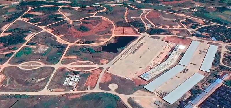 中科院建構共軍「高精度地貌模型」的三維地圖,並全面更新飛彈攻擊資料庫,提高打擊精準度。(翻攝Google Earth)