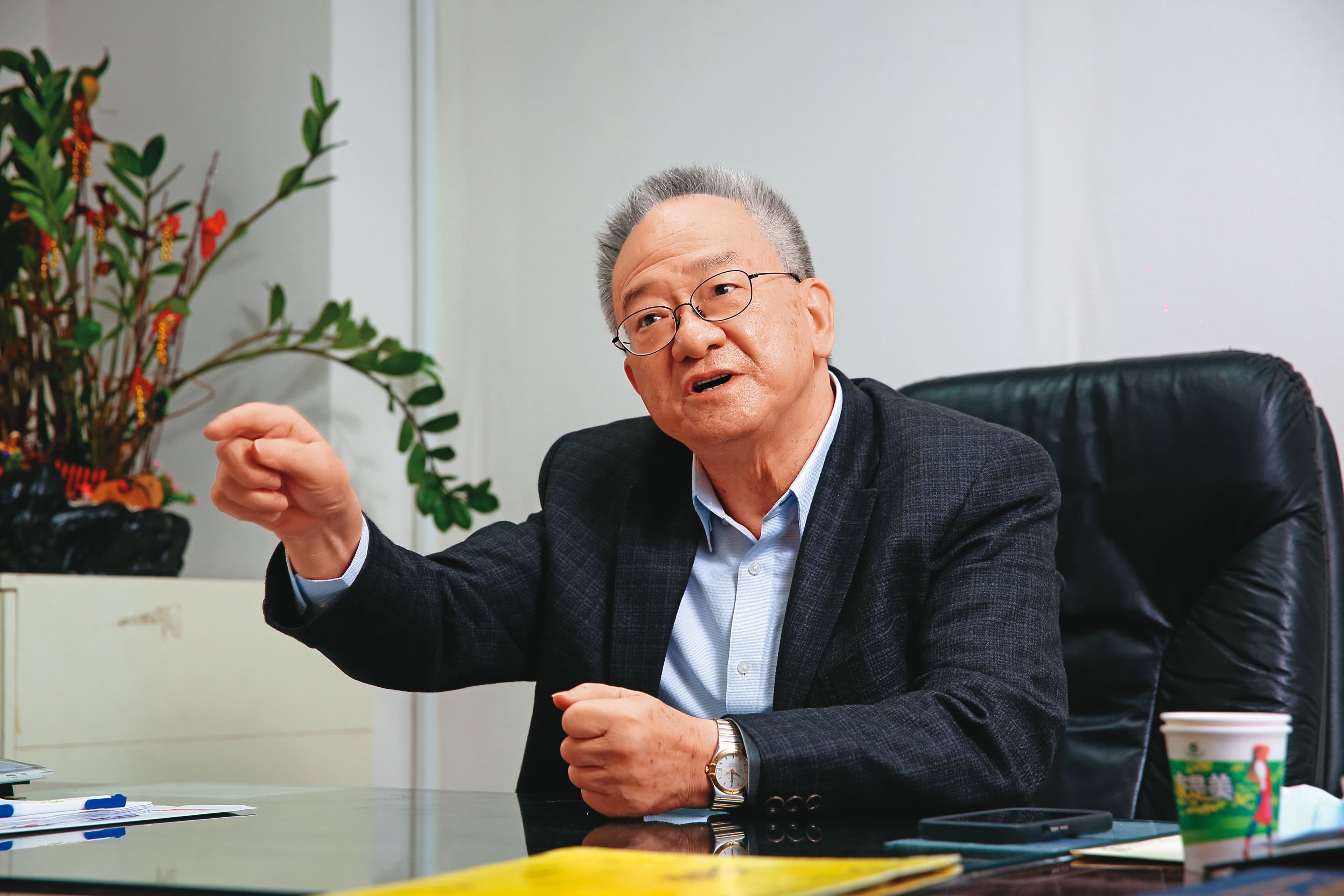 陳龍發(圖)認為,這次李全教等人解任他的董事長職務不合程序。