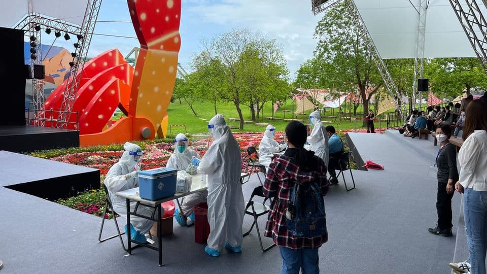 宜蘭綠色博覽會昨日因有確診者足跡休園一天,結果匡列者採檢皆為陰性。(翻攝自宜蘭綠博臉書粉專)