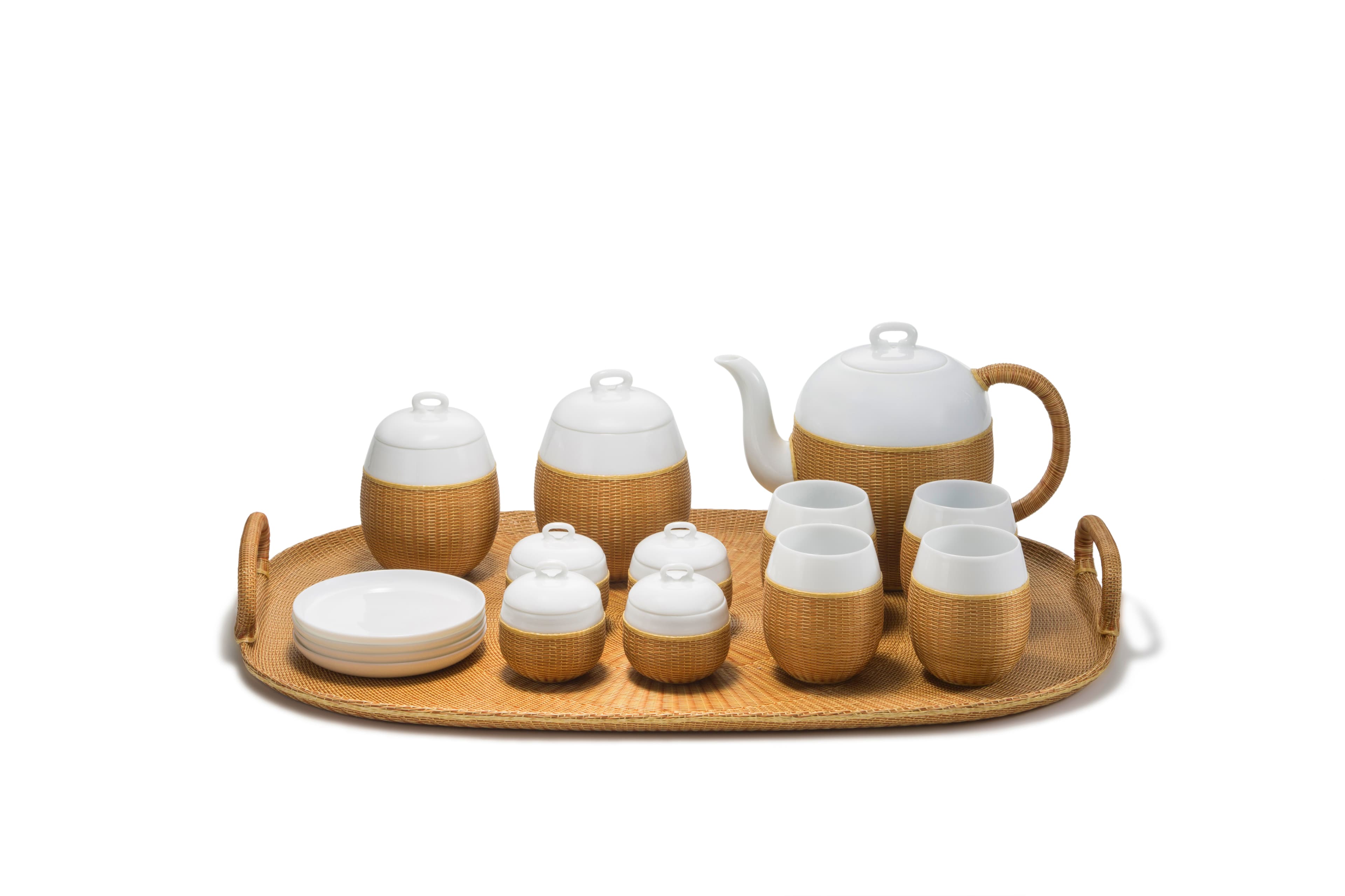 「橋」茶具。（美之心提供）