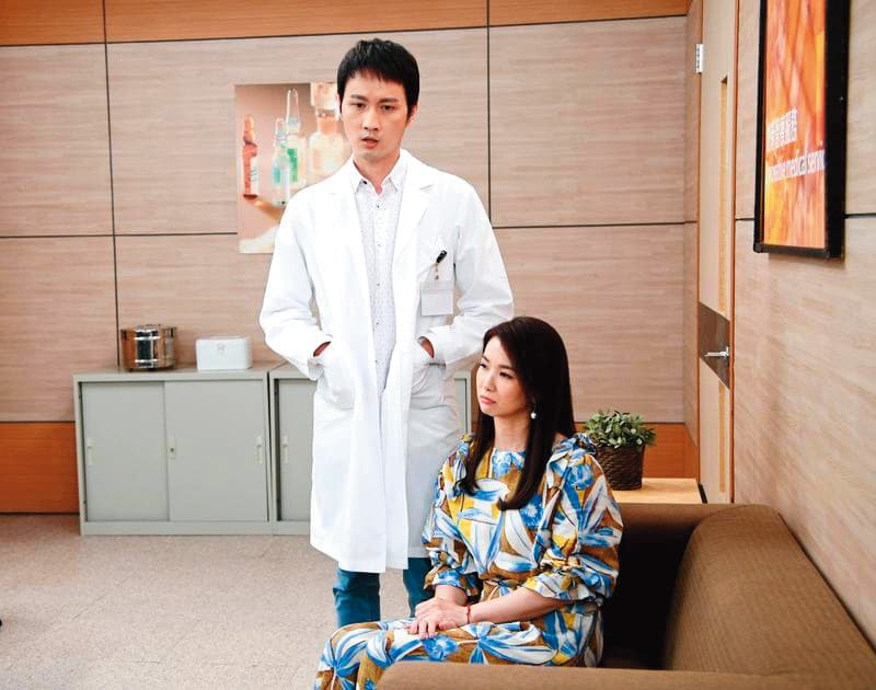 張捷(左)和夏如芝在不同台劇演出,張捷加入三立八點檔《天之驕女》被嫌棄台語爛。右為陳小菁。(三立提供)