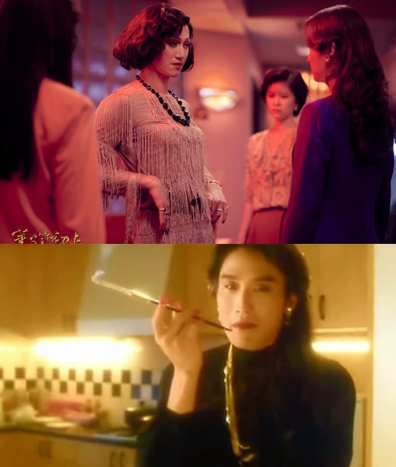 吳慷仁飾演的「寶寶」（上圖），原po心目中的最佳卡司是張國榮，但也有不少人認同梁家輝（下圖）。（百聿數碼提供、網路圖片）