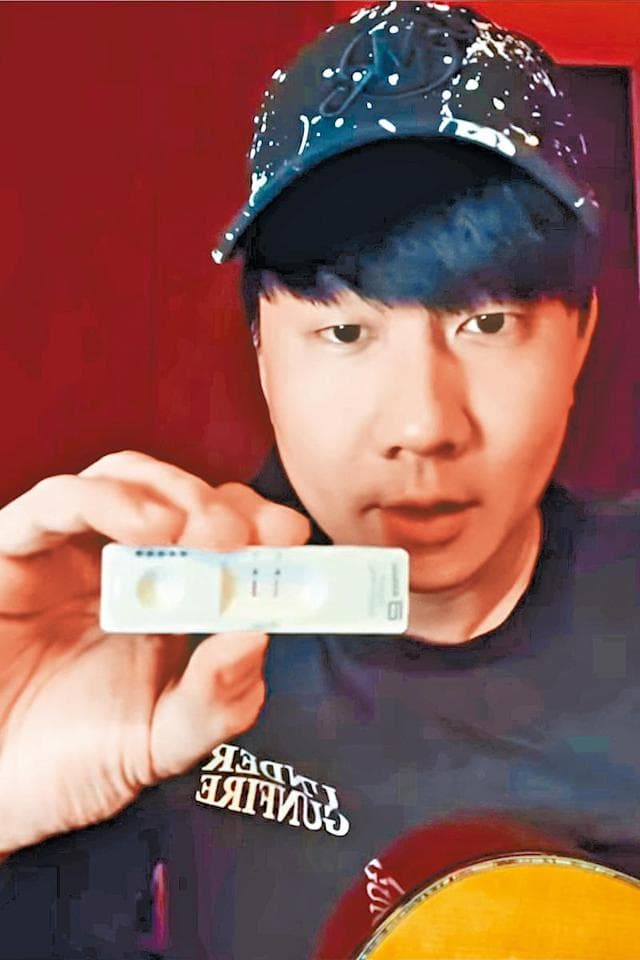 林俊傑確診Covid-19,病情逐漸好轉。(翻攝自林俊傑臉書)