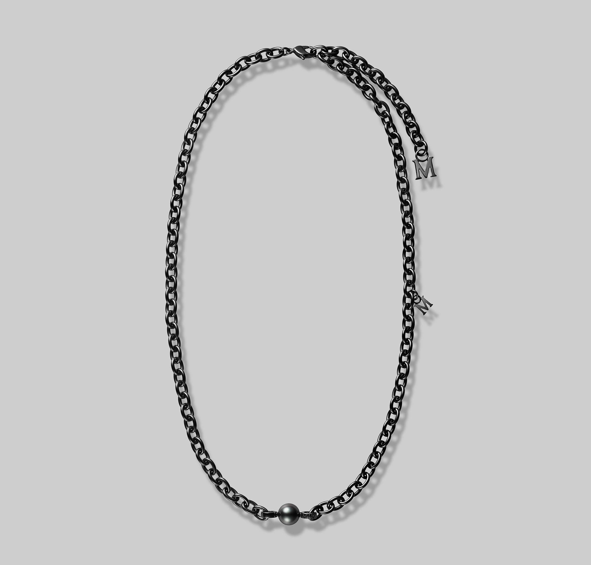 細款黑珍珠長鏈 NT$ 83,000 MIKIMOTO。(MIKIMOTO提供)