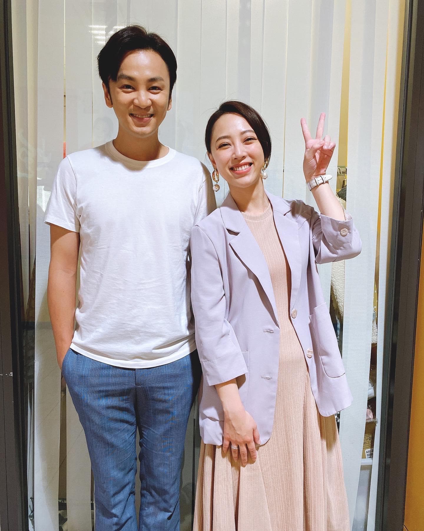 張書偉、勇兔林筳諭因公司有員工確診而遭到匡列。(翻攝自勇兔臉書)