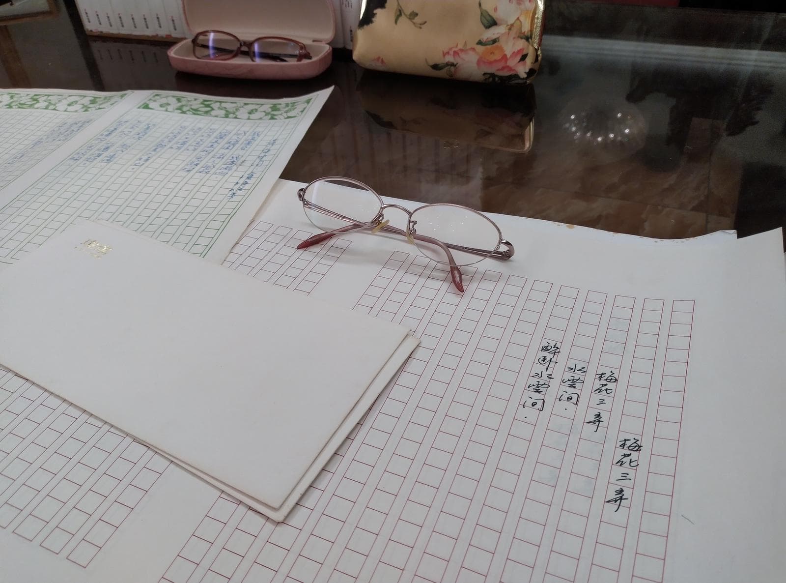 瓊瑤手稿也在可園中展出。（瓊瑤故事館籌備處）