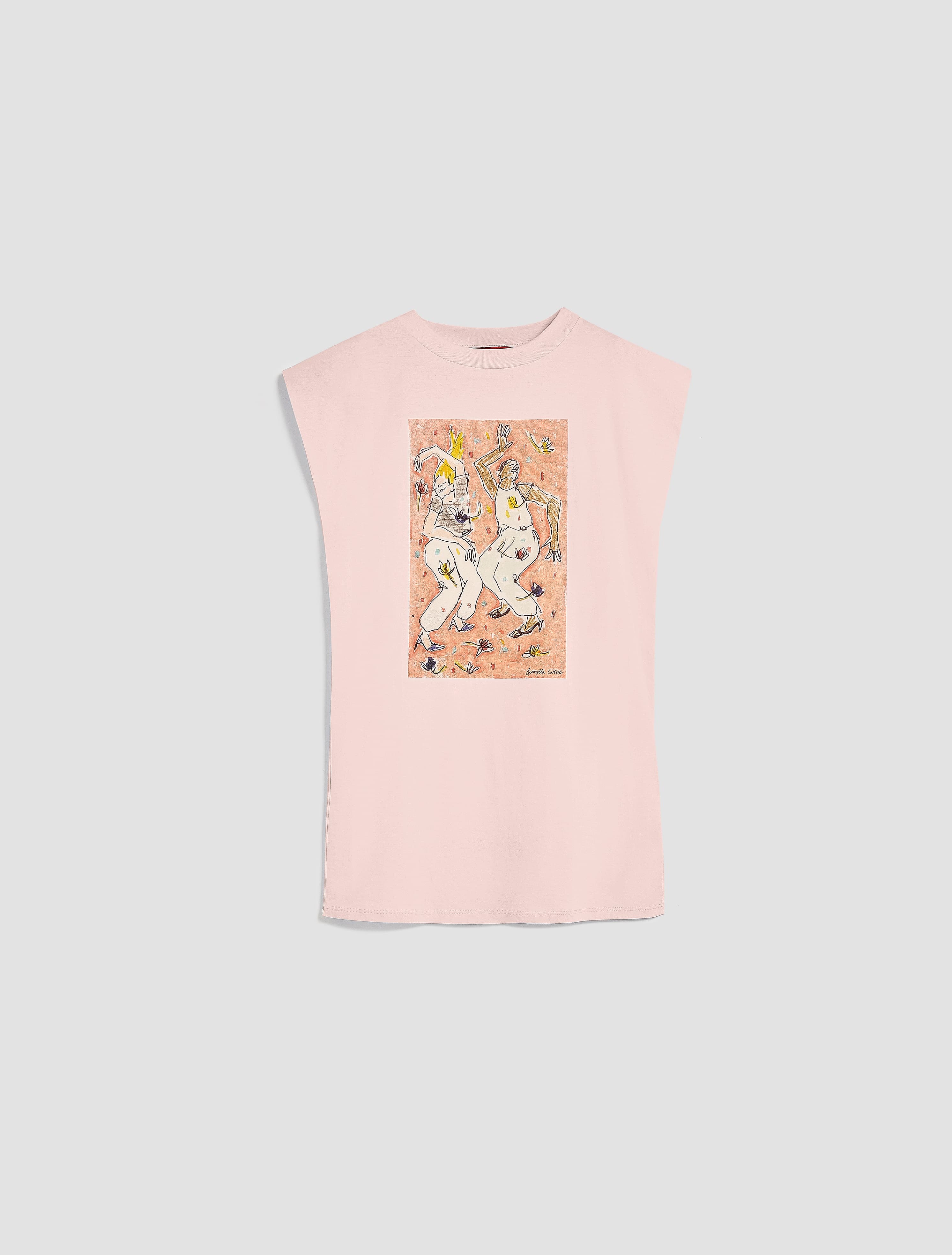 《不如跳舞》插圖長版T-shirt NT$7,900 MAX&Co. （MAX&Co.提供）