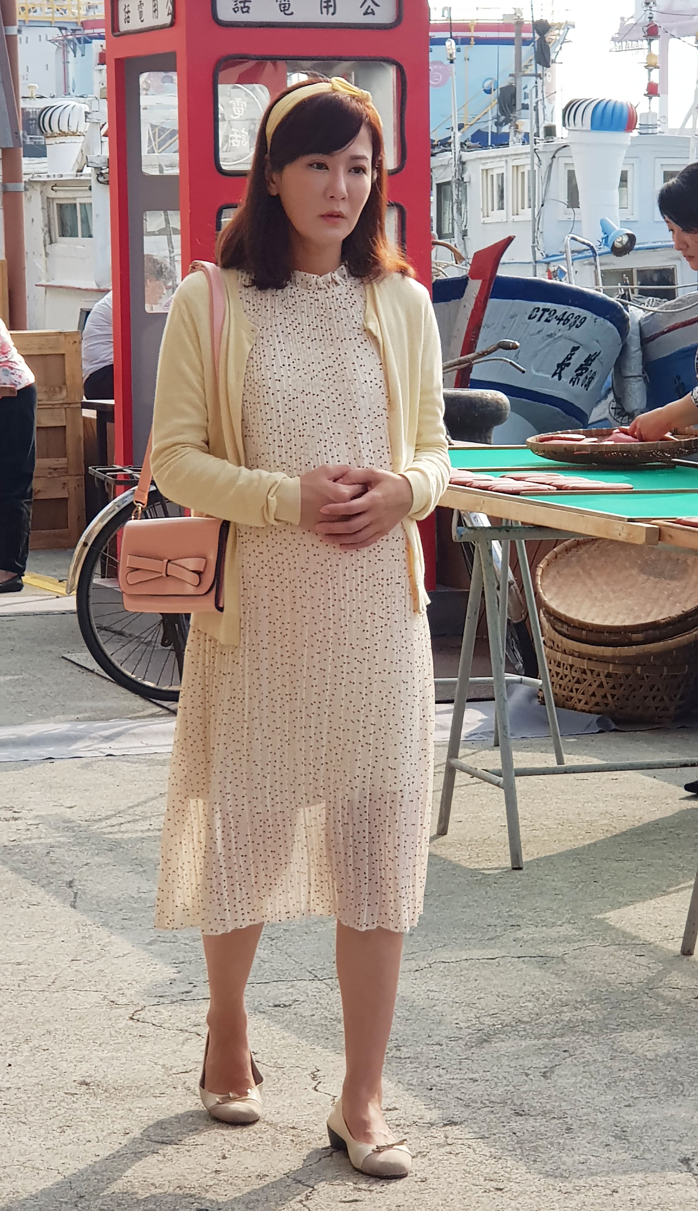 邱琦雯在《美麗人生》別於以往的演出方式,讓粉絲眼睛為之一亮。(台視提供)