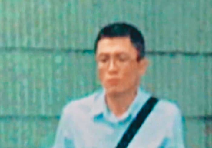 許聖哲(圖)性侵並殺害前同事,雖然費盡心思滅證,但仍難逃法網。(翻攝畫面)