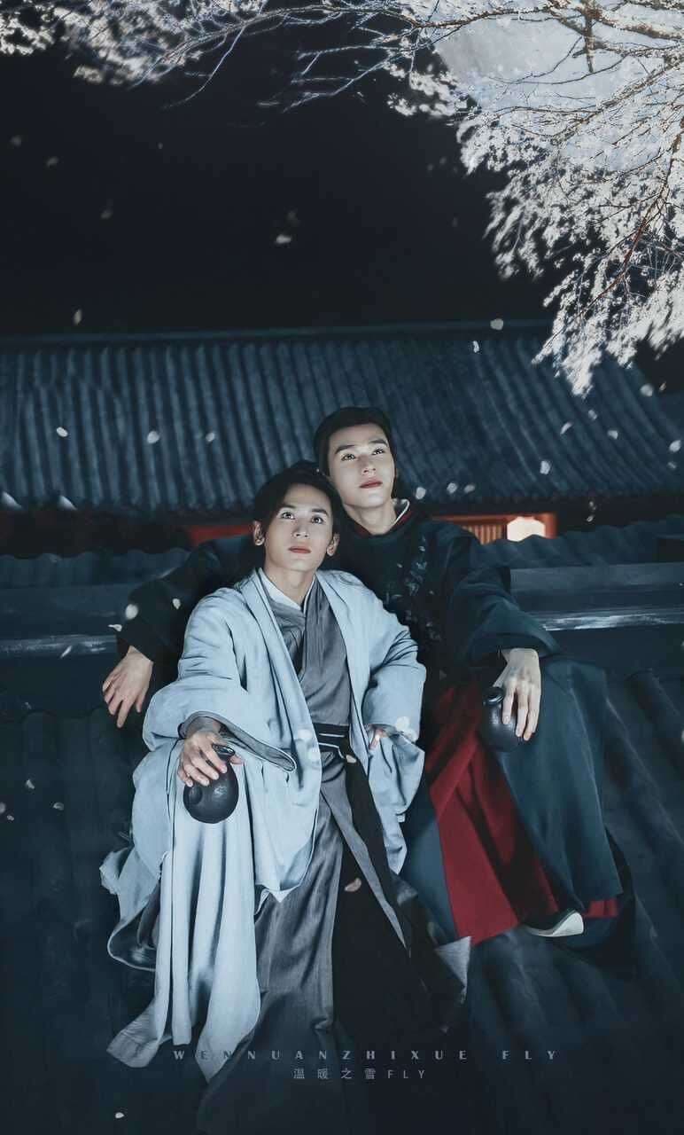張哲瀚(左)與龔俊因《山河令》谷底翻身,如今際遇大不相同。(網路圖片)