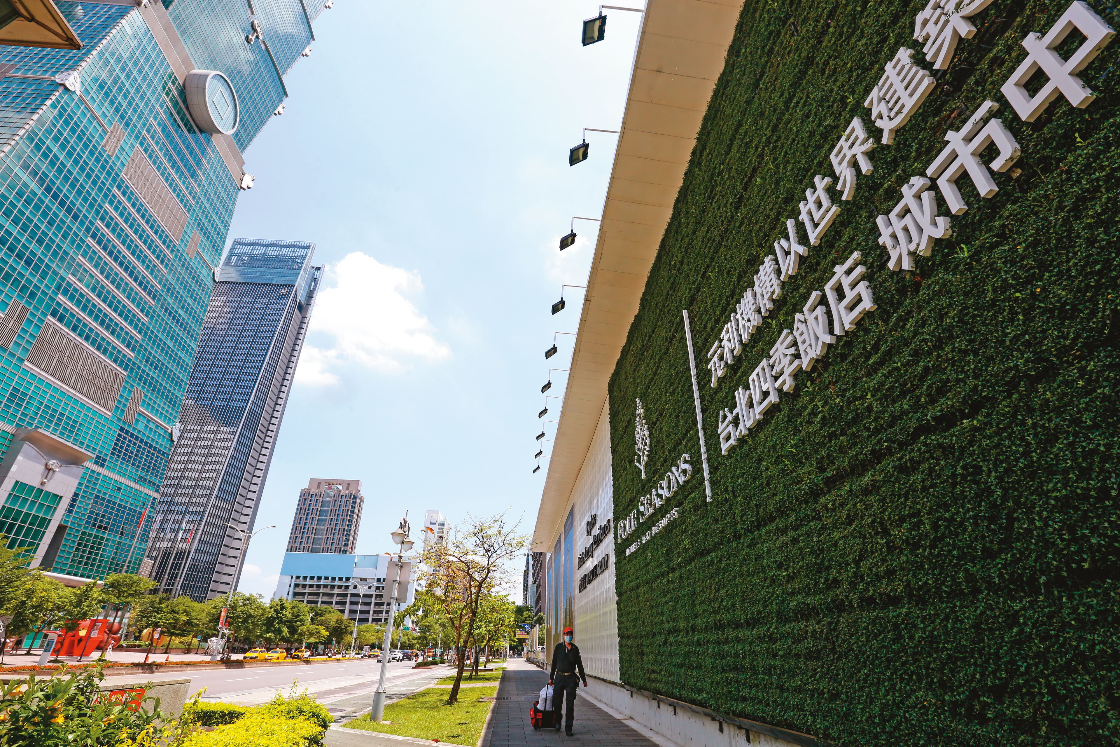 由元利建設主導的四季酒店,目前基地已在整地當中。