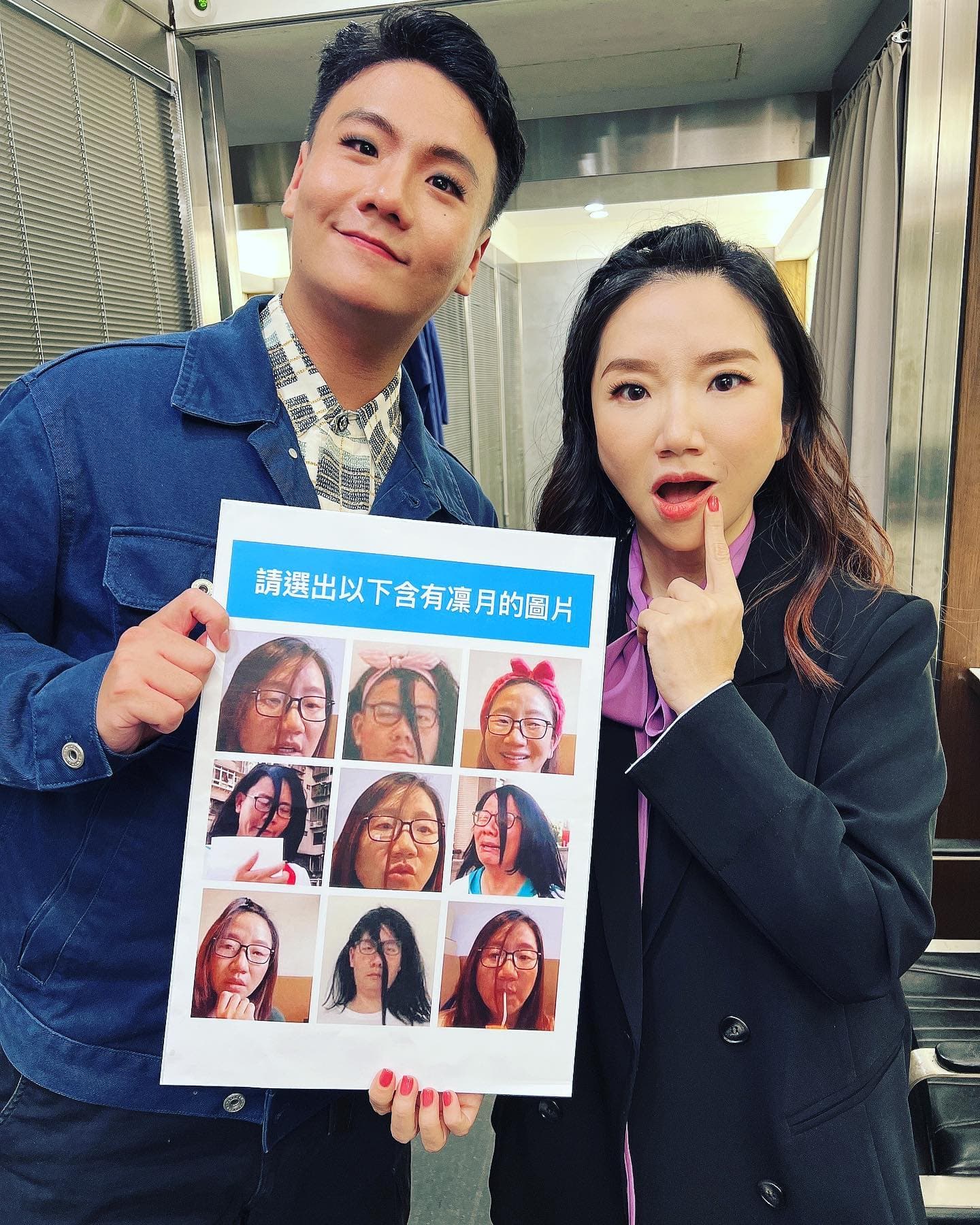 陶晶瑩曾被說與阿翰創作的角色「凜月」撞臉。(翻攝陶晶瑩臉書)