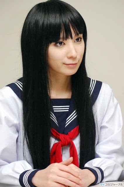 仲村美羽有著妖豔氣質,演完富江星運沒有大開,後來竟下海成了AV女優。(網路圖片)