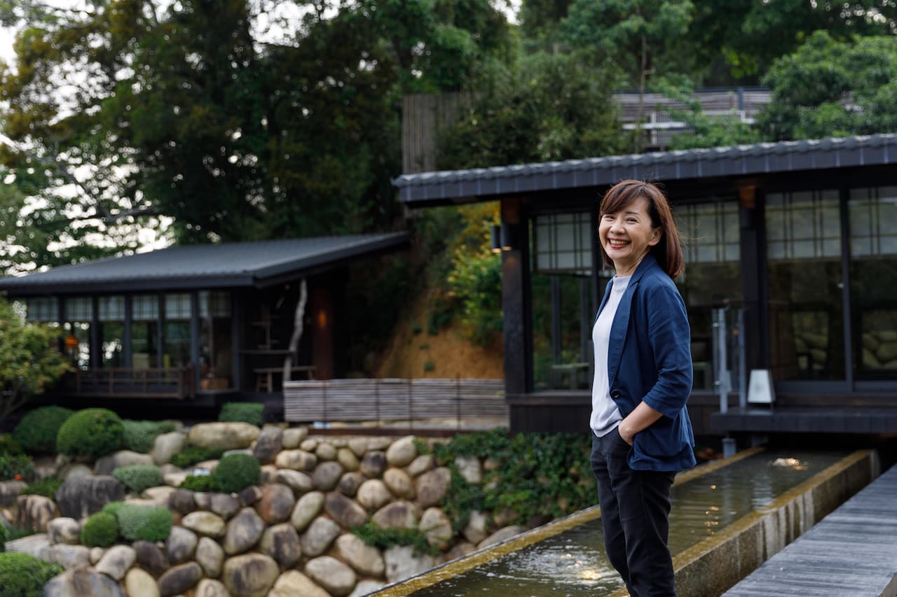 「飛花落院」主理人魏幸怡（Sandy），以理性與美感的營運策略打造話題餐廳。