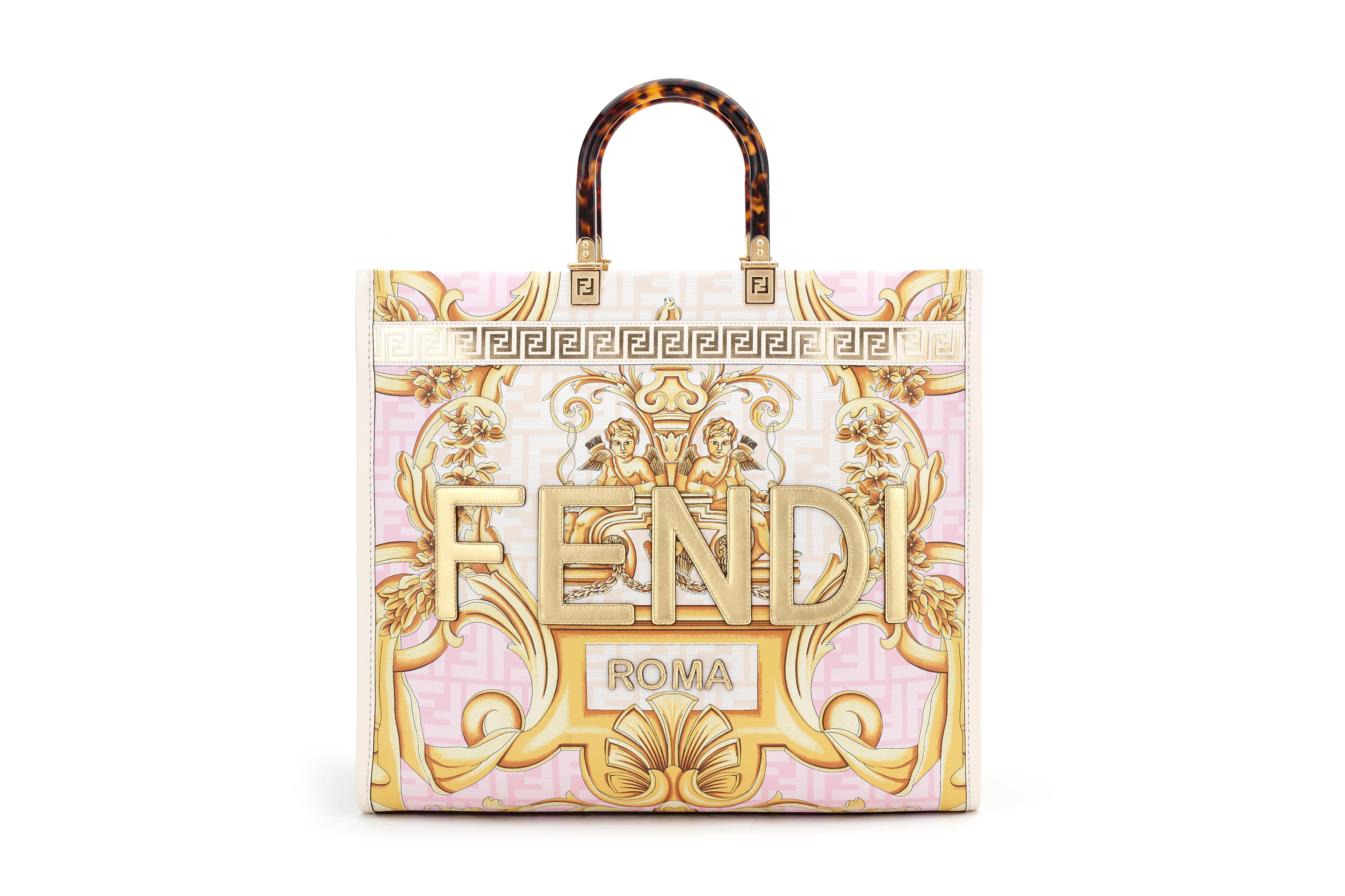 FENDI FENDACE膠囊系列Sunshine Shopper Medium。NT$106,000(FENDI提供)