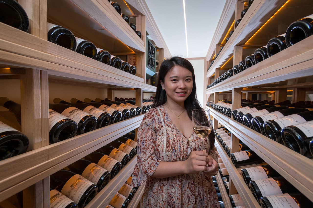 郭筱亭(Kelly)認為女生品酒時的感官經驗更敏銳,帶有無垠的想像力。