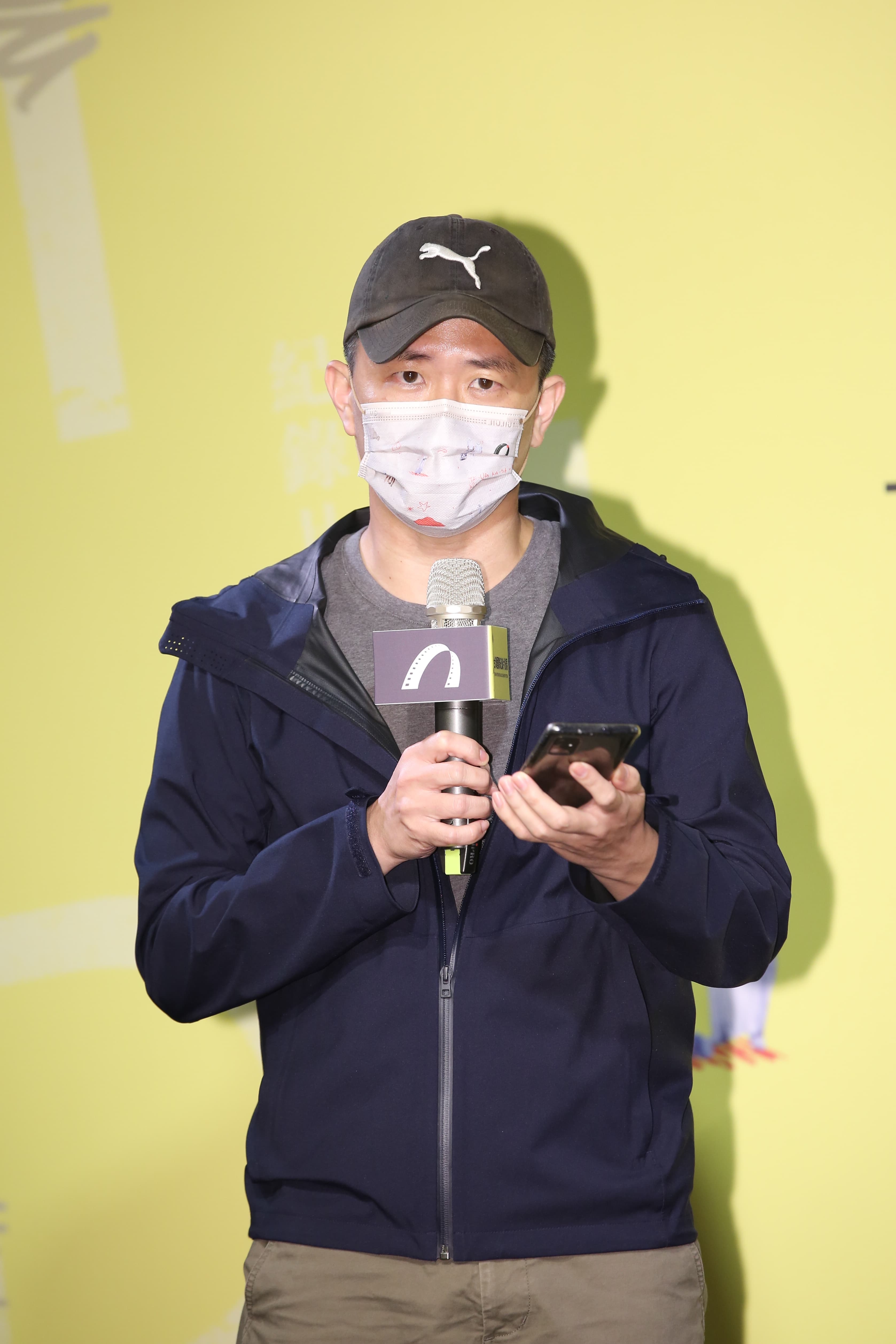 《野番茄》奪下台灣競賽首獎的導演廖克發。