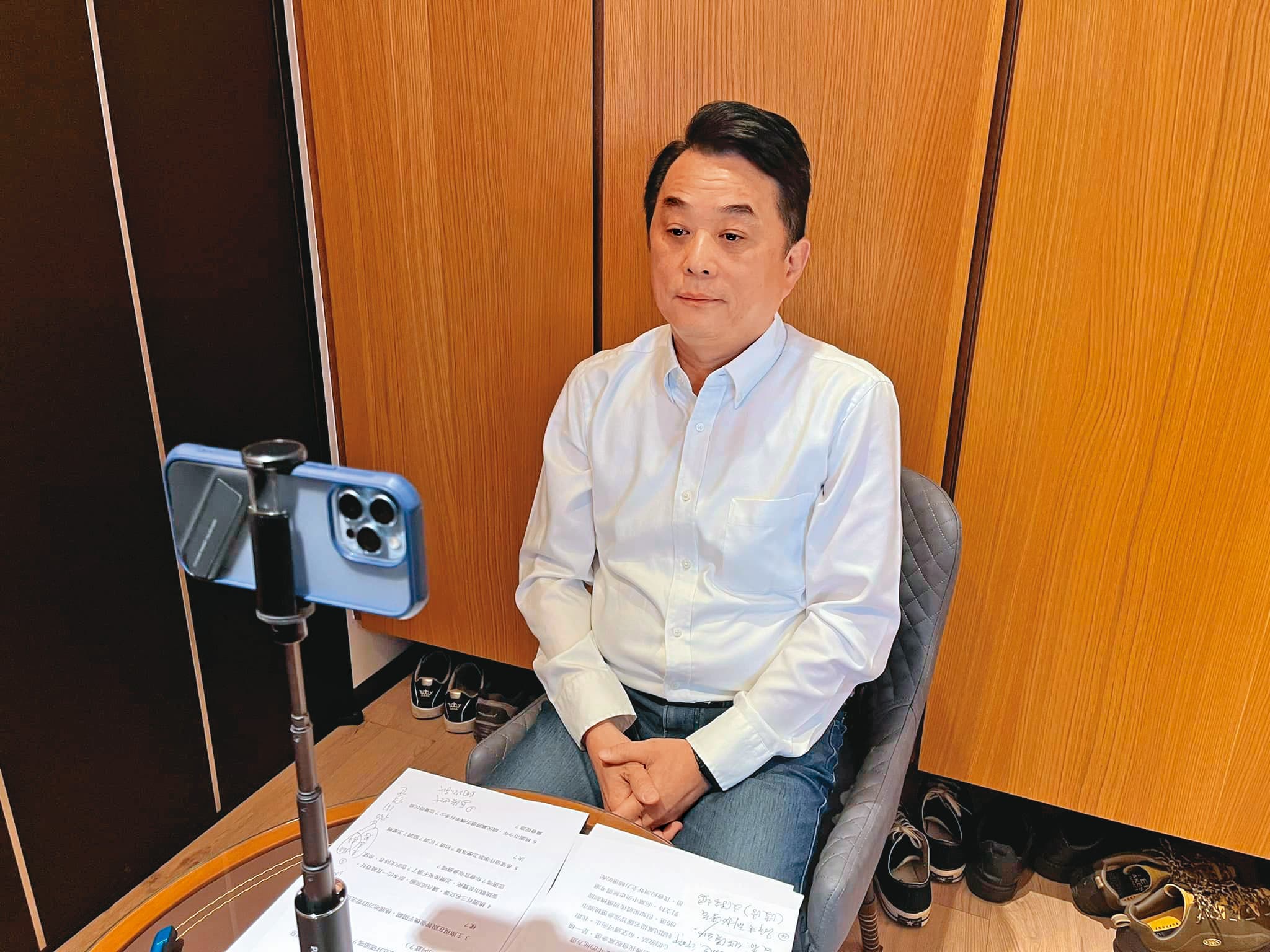 藍營民代系統評估,立委魯明哲參選桃園市長的可能性極高。(翻攝魯明哲臉書)