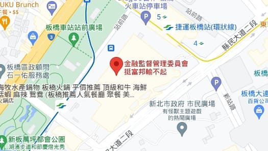保單之亂,也讓網友怒在GoogleMap上評價猛灌一星,金管會也被改名「金融監督管理委員會挺富邦輸不起」。(翻攝Google Map)
