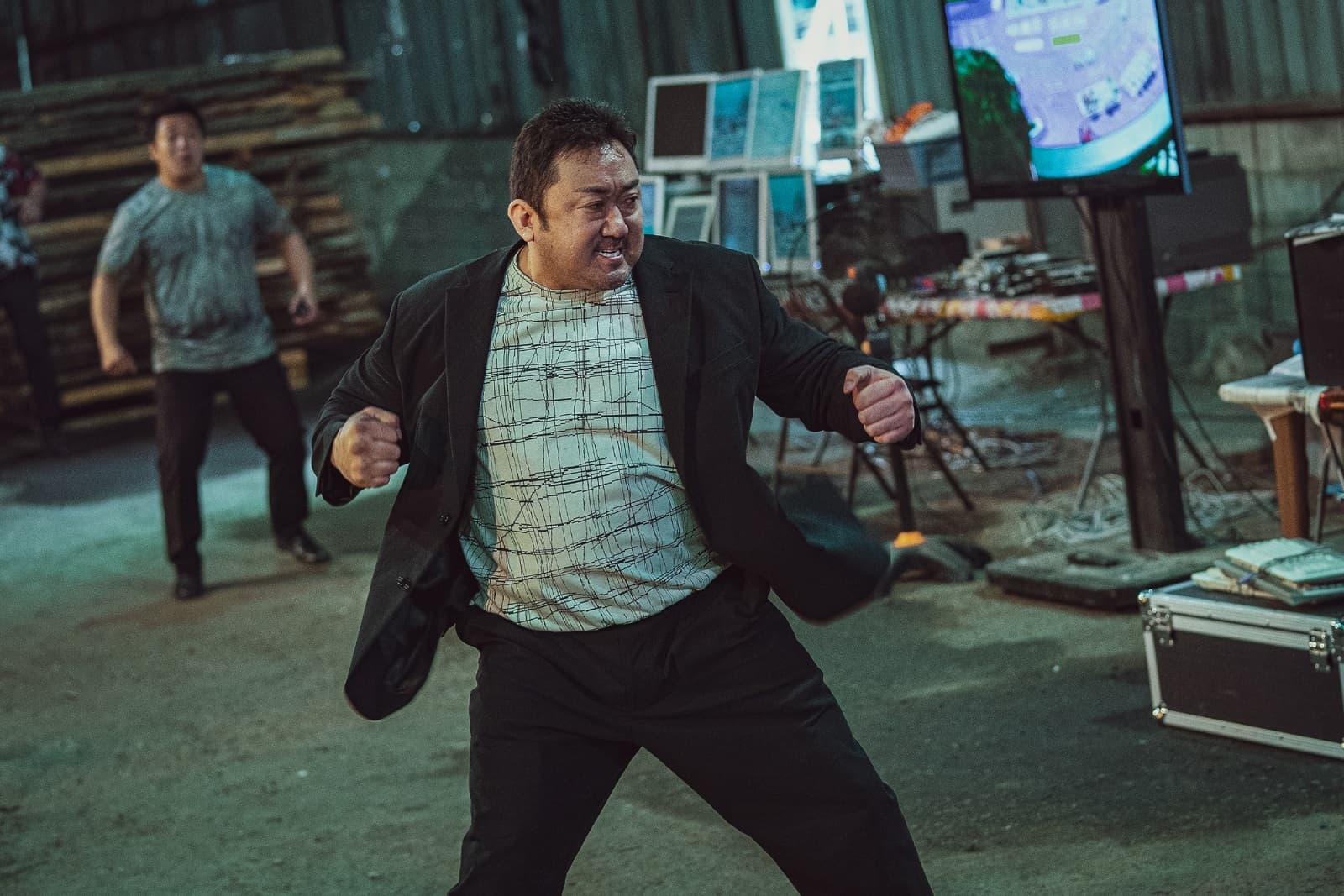 馬東石主演《犯罪都市2》將接力《奇異博士2:失控多重宇宙》上映,預售票銷售狀況寫下新紀錄。(車庫娛樂提供)