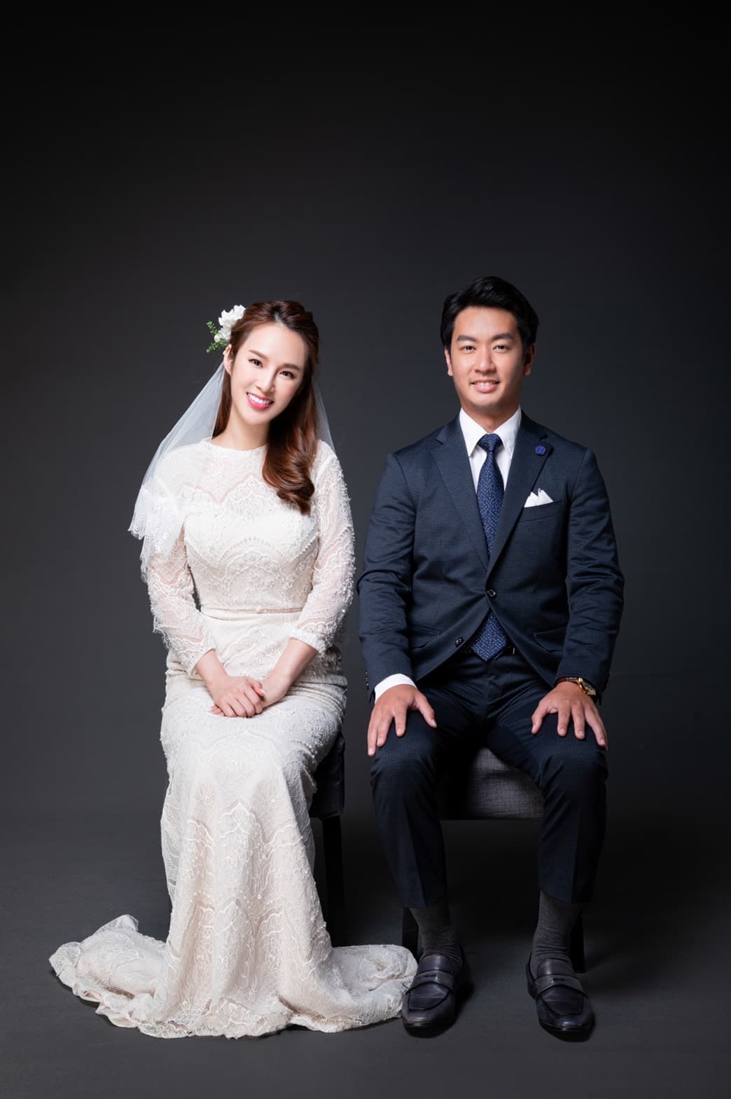 張齡予於年初註冊登記結婚。(張齡予提供)